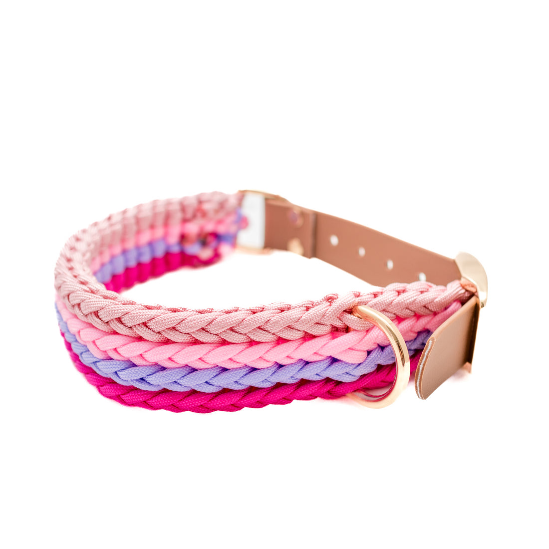 Geflochtenes Halsband Pinker Traum